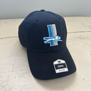Detroit Lions Fan Favorite Retro Logo NWT Baseball Hat - OSFA